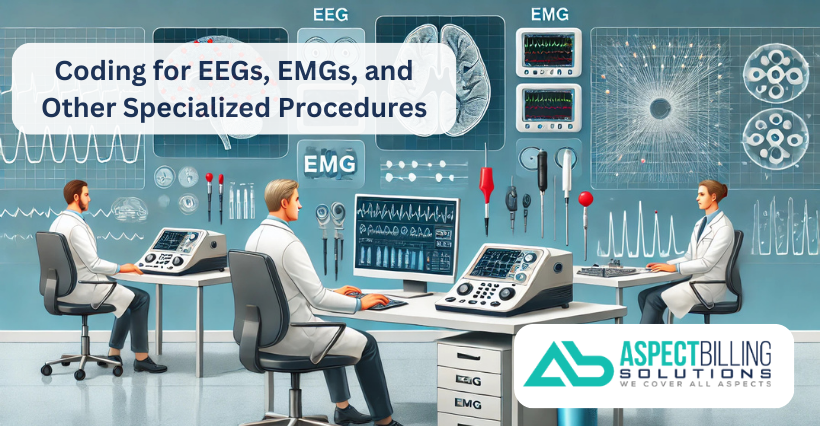 Coding for EEGs, EMGs, and Other Specialized Procedures